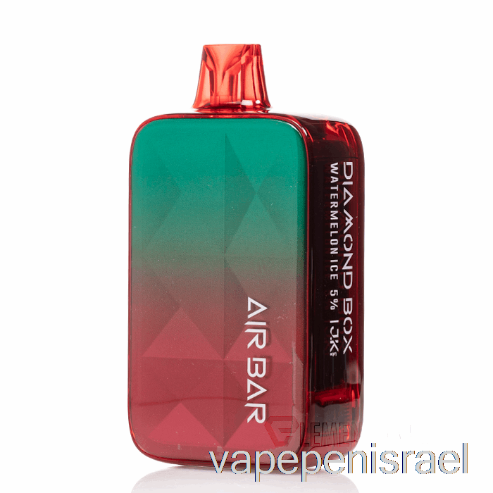 Vape Israel Air Bar חד פעמי קופסת יהלומים 20000 קרח אבטיח חד פעמי